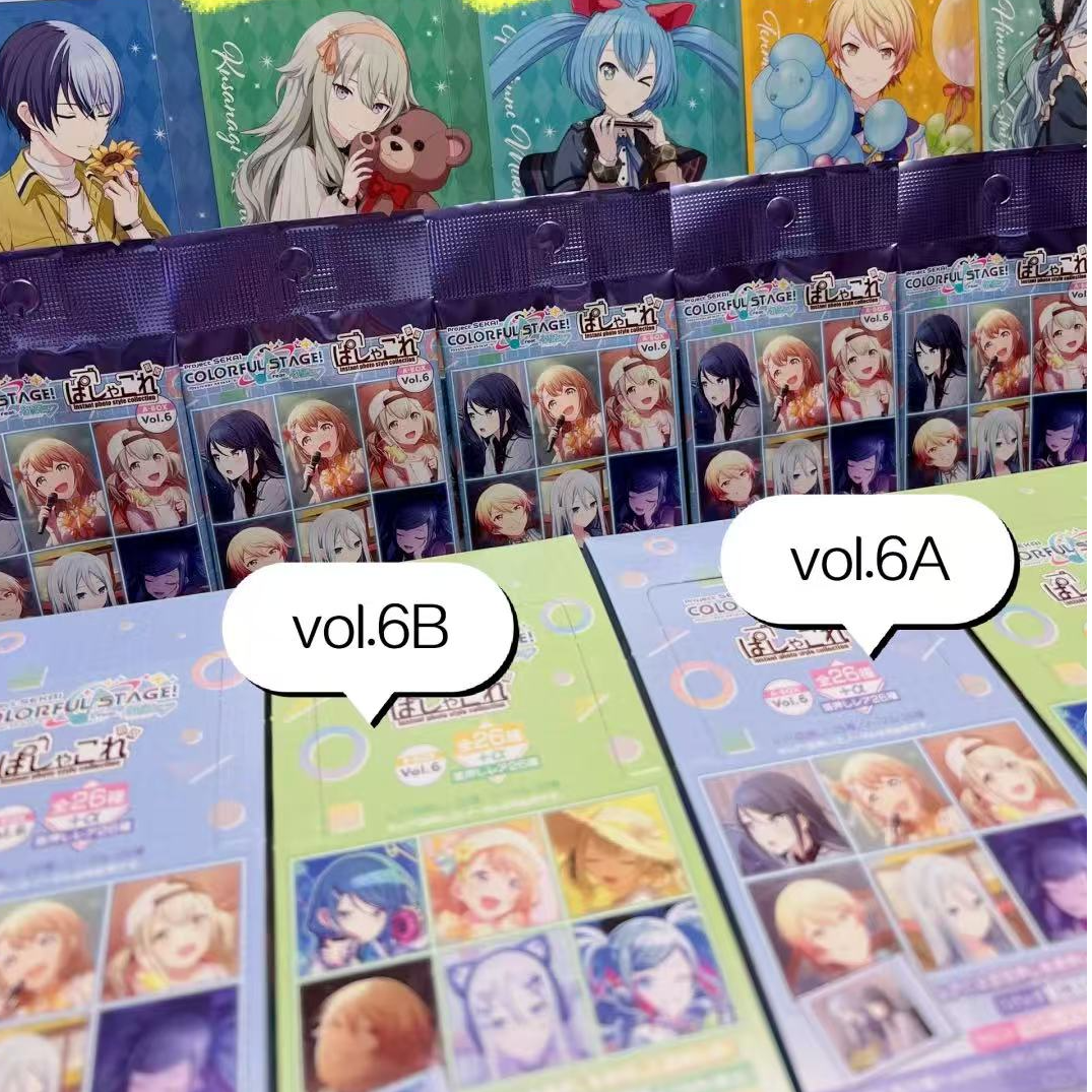 世界计划 PJSK 拍立得 第六弹 五弹 6弹 A&B盒 （盲盒默认代拆）