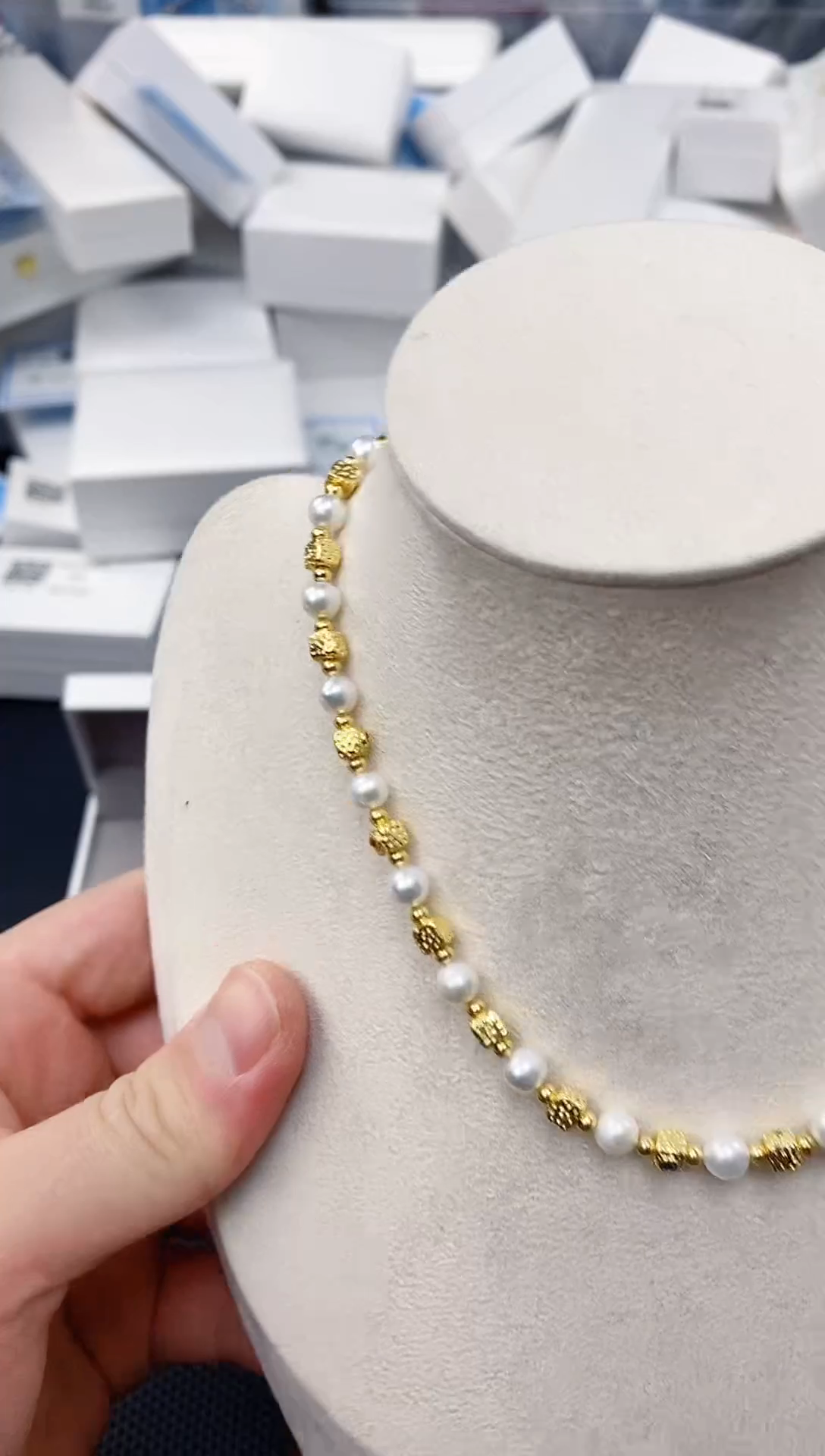 未镶嵌耳饰淡水珍珠XL1065