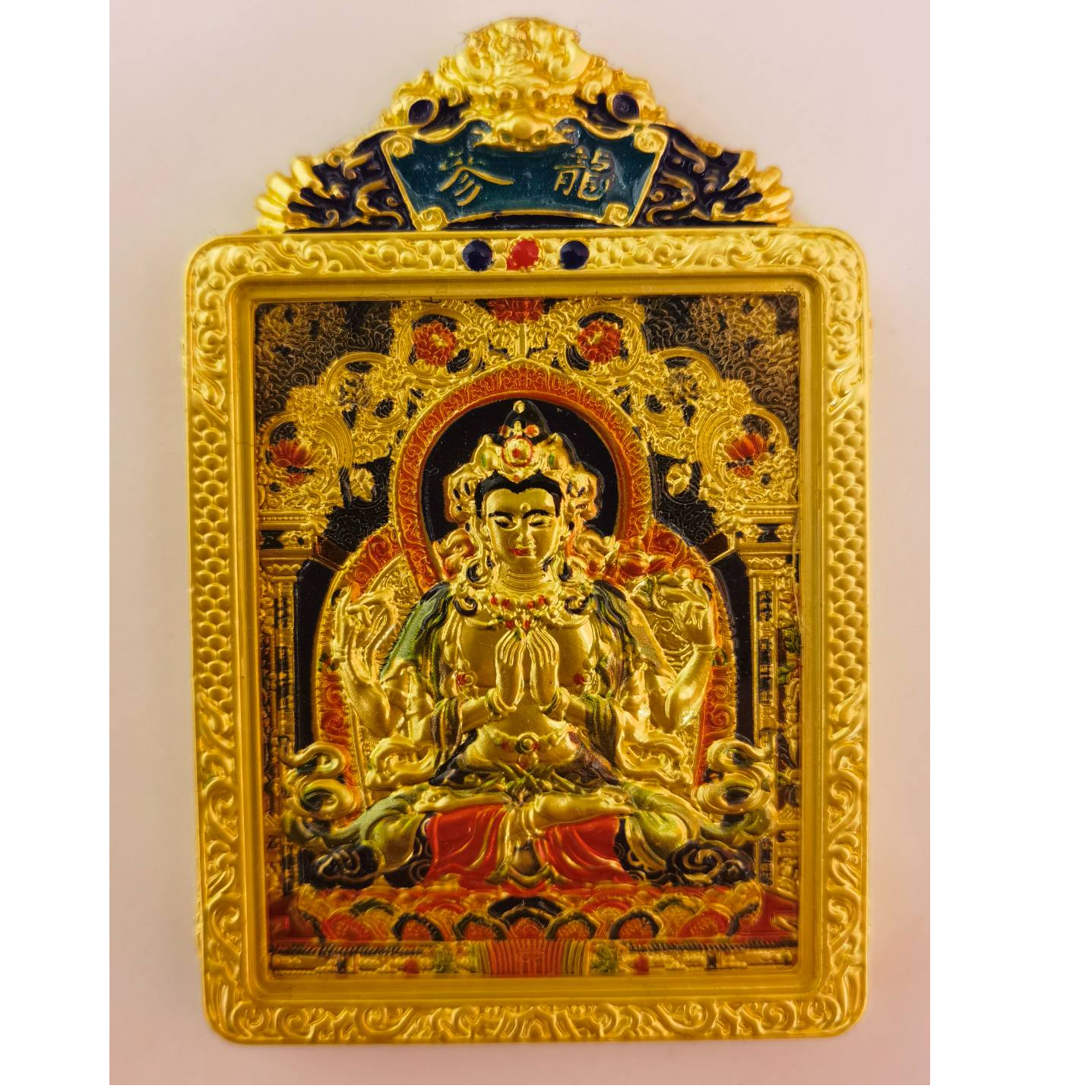 唐卡千手观音菩萨 鼠