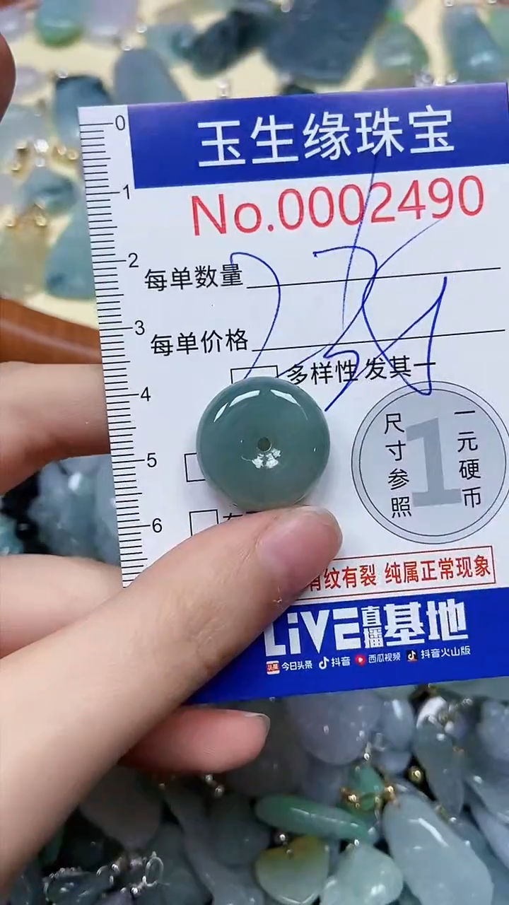 【闪购商品】翡翠颈饰未镶嵌闪购00002490