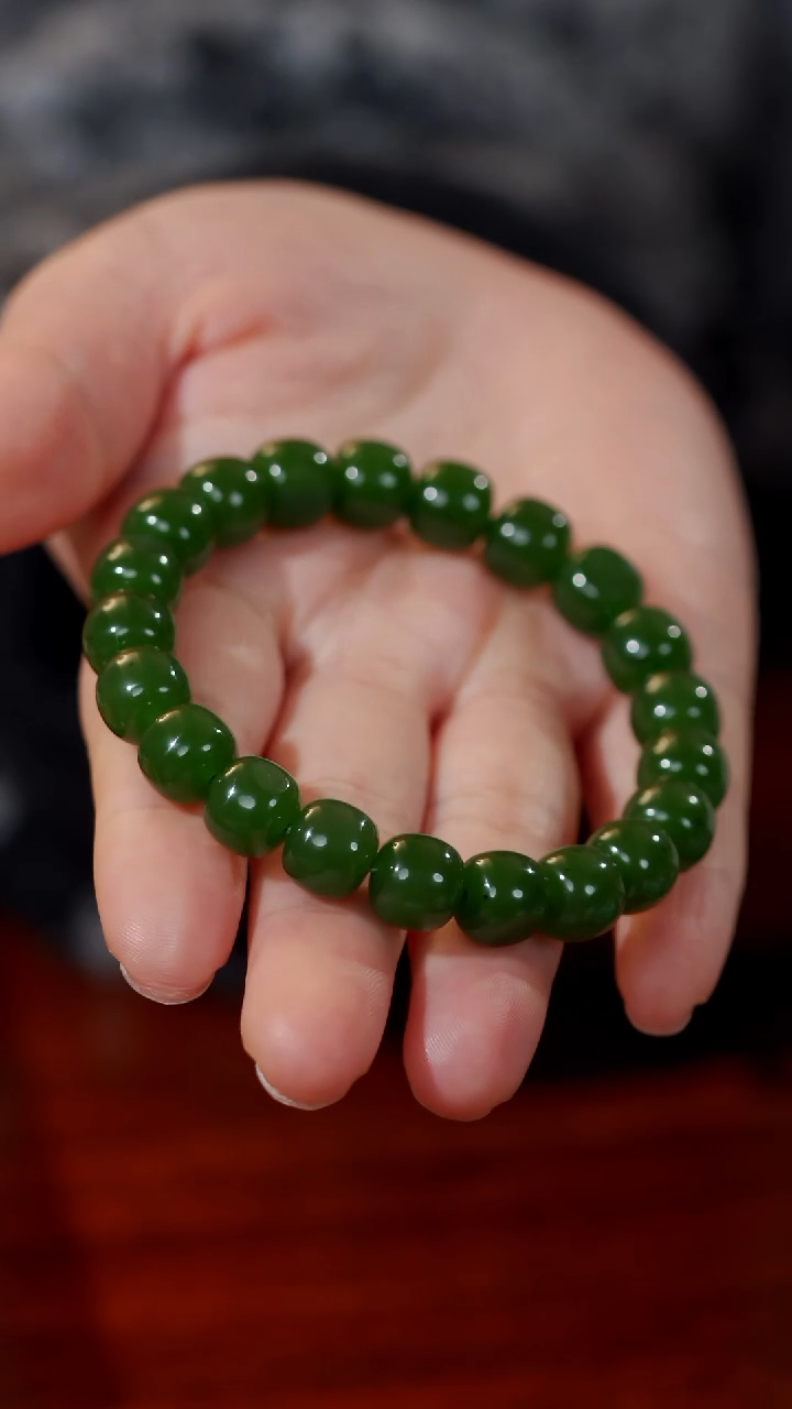 【闪购商品】和田玉颈饰未镶嵌50卡10碧玉