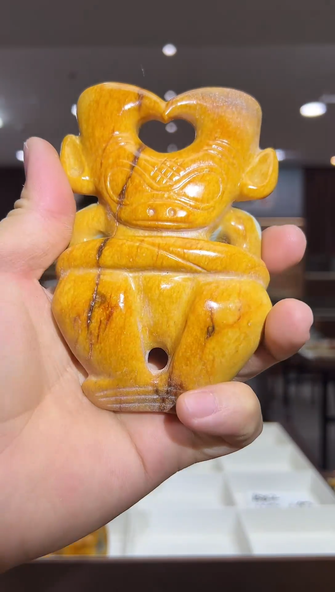 未镶嵌透闪石质玉把件多样性发货其中发一