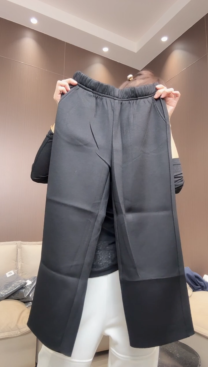 空气棉烟筒裤M码