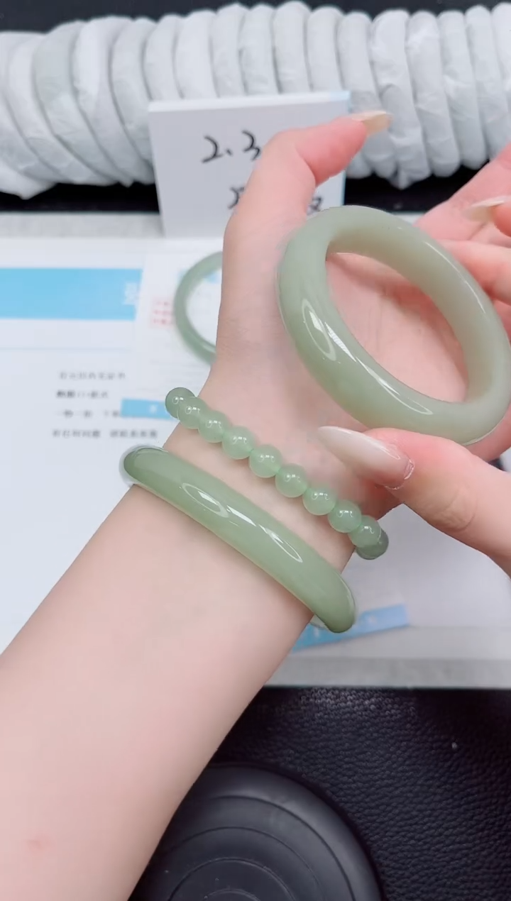 未镶嵌手串石英质玉219-56