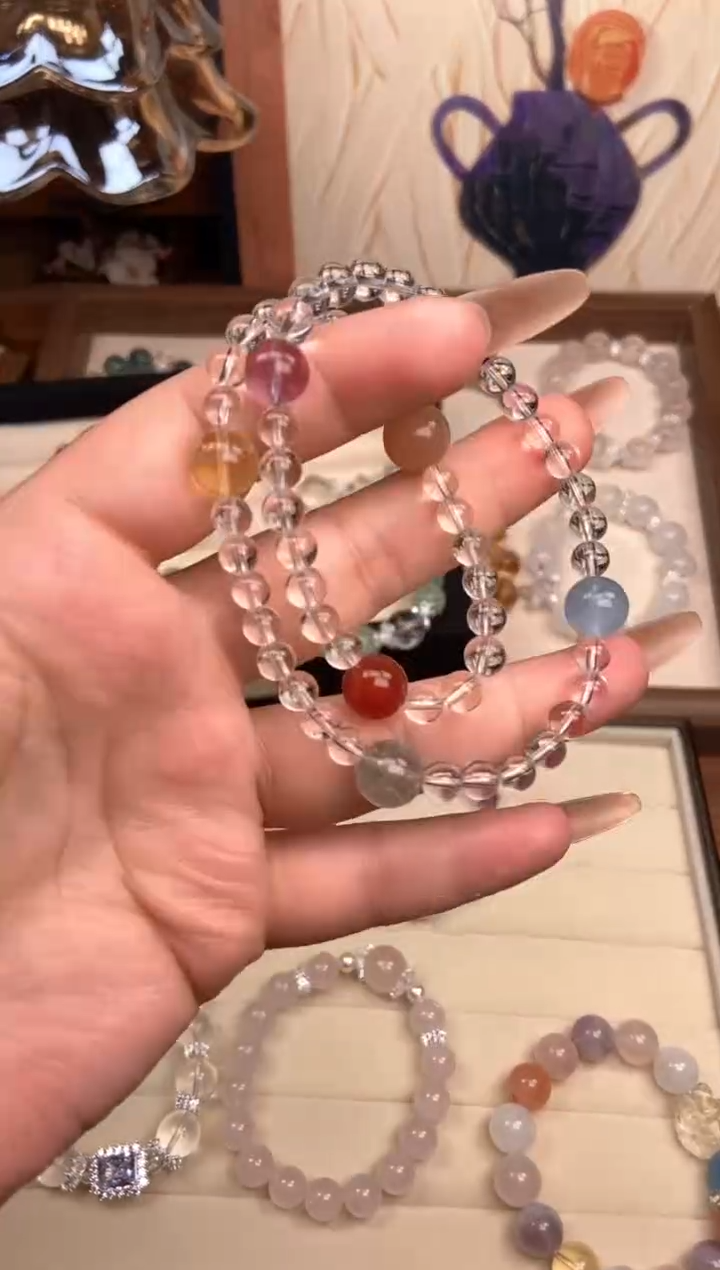 【闪购商品】水晶手链未镶嵌白水晶