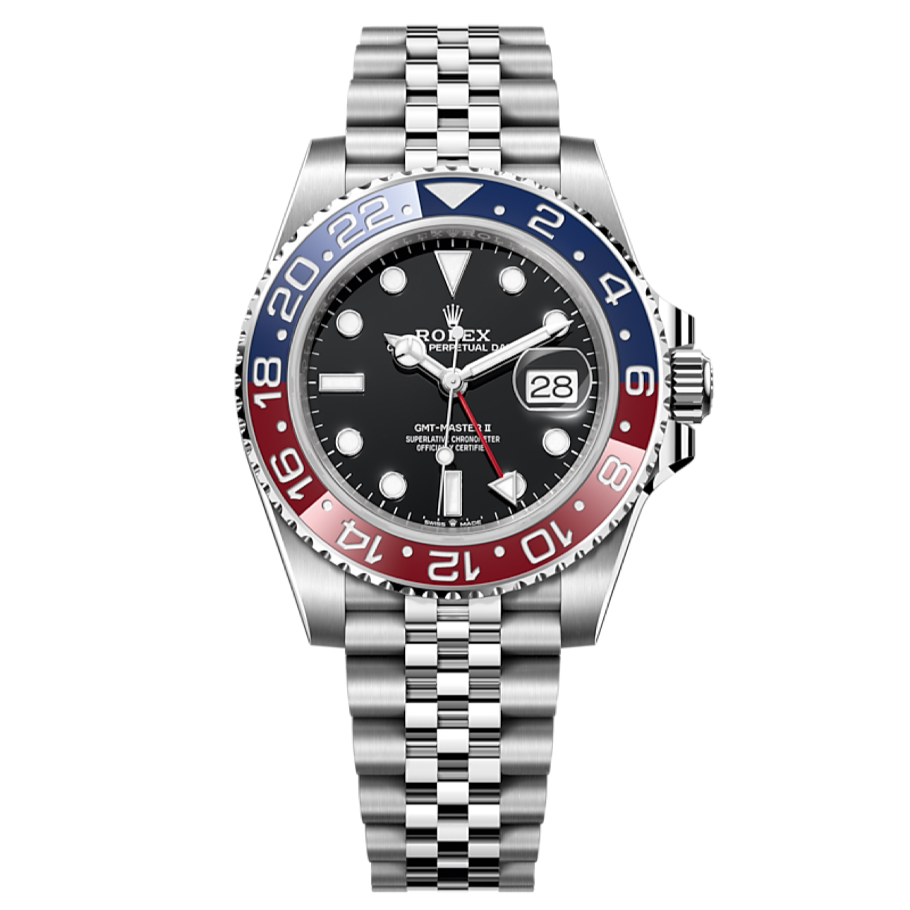 未使用 Rolex/劳力士 /全套/型号/m126710blro-0001可乐圈（7月卡）
