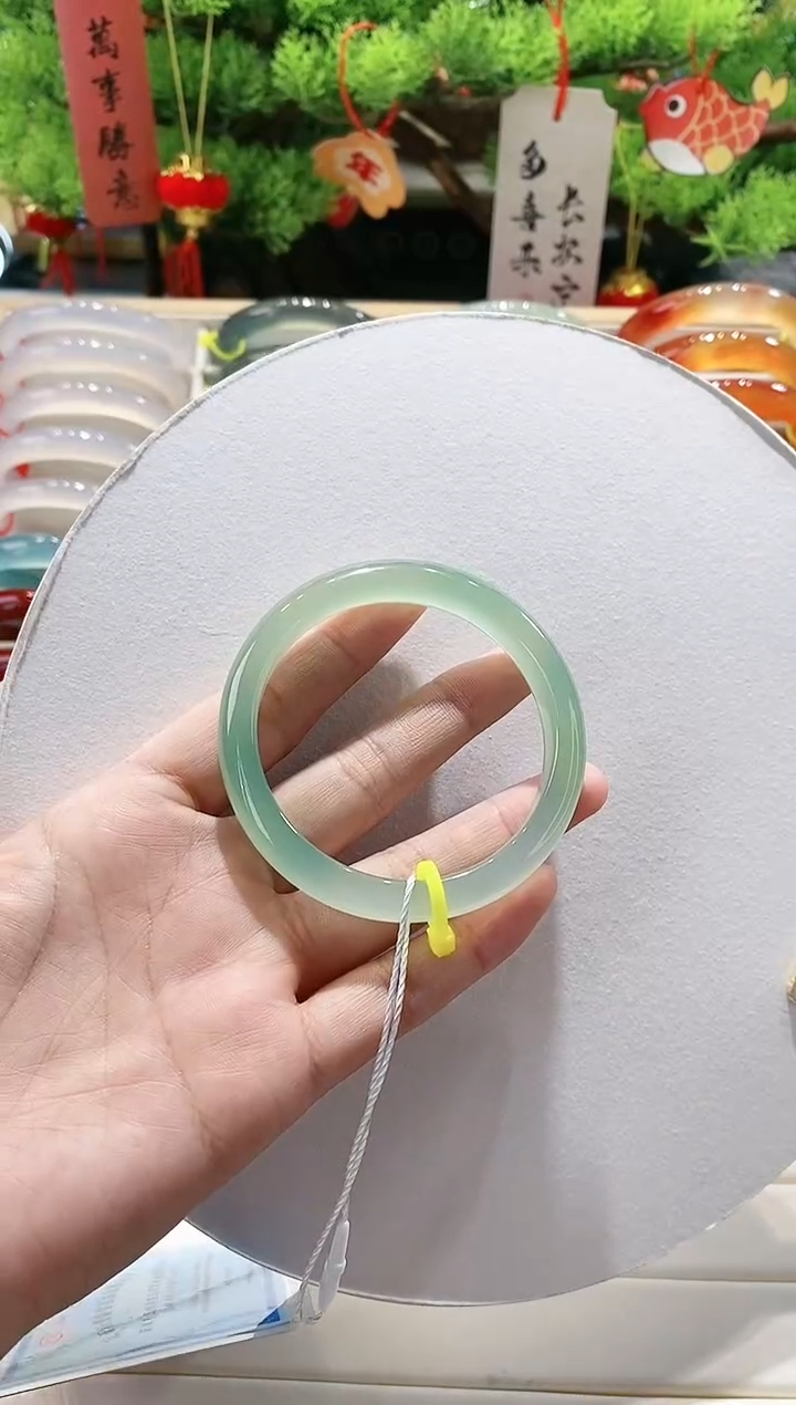 【闪购商品】玛瑙/玉髓手镯未镶嵌35-56.2