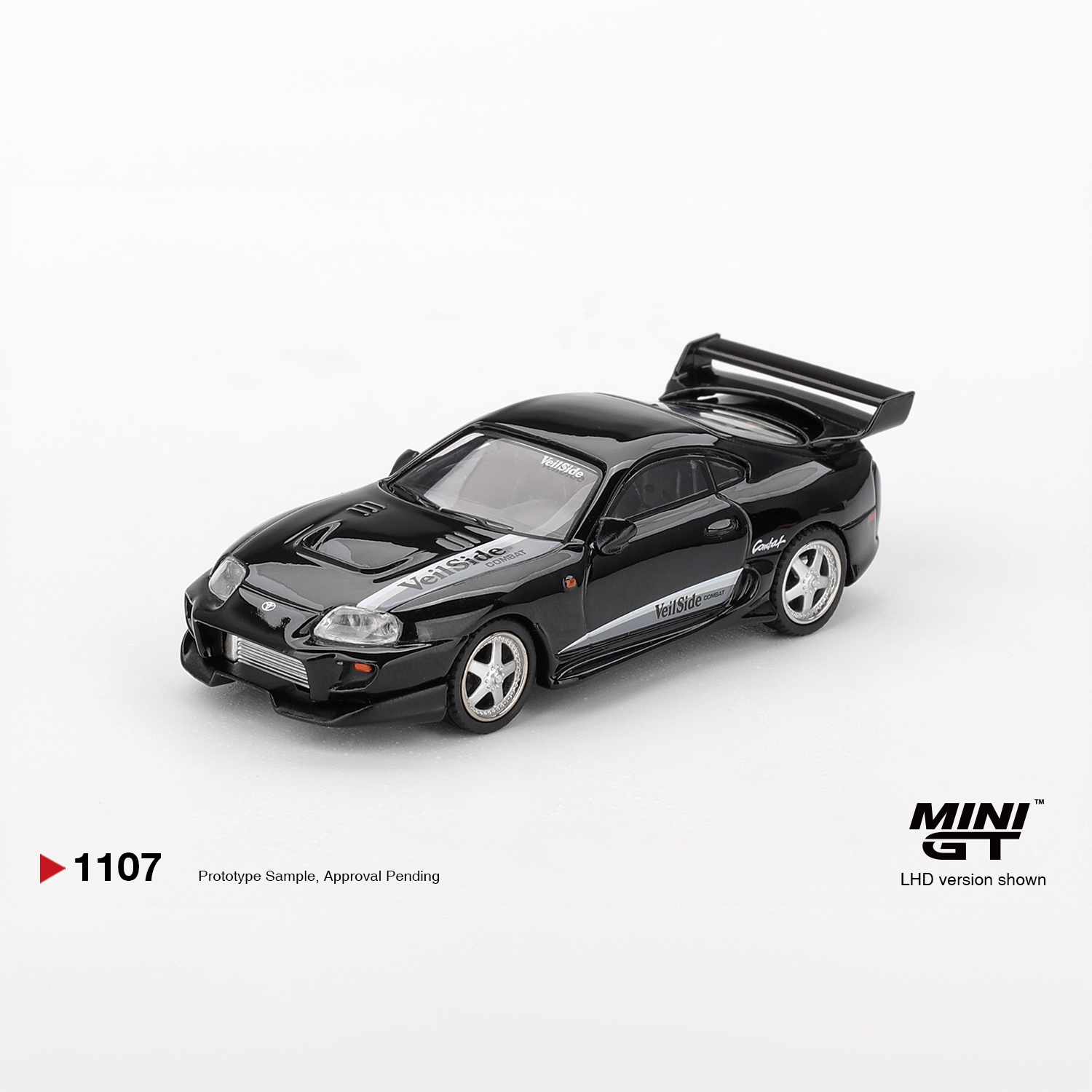 预售MINIGT 1:64 丰田Supra VeilSide Combat V-II 黑MGT01107-CH