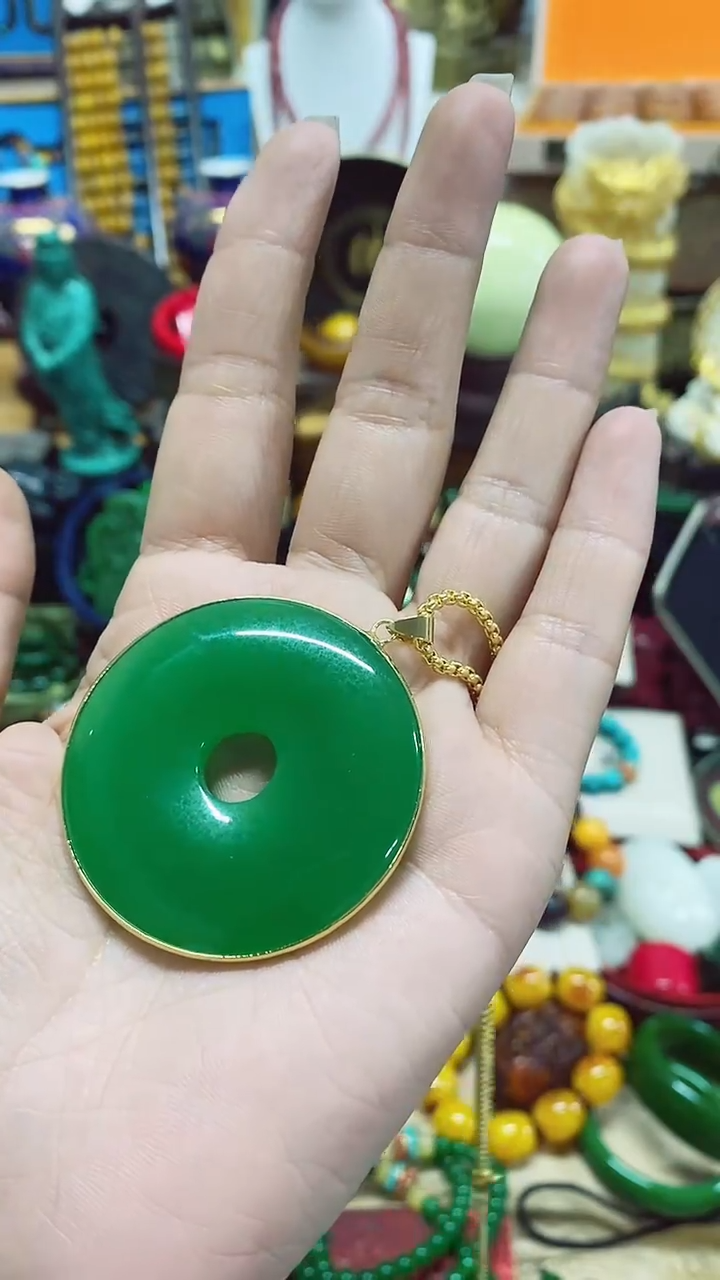 【闪购商品】翡翠颈饰未镶嵌主播推荐主播推荐