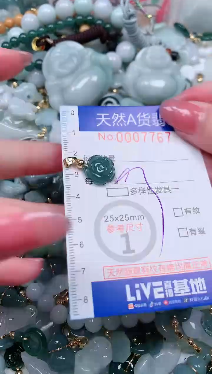 【闪购商品】翡翠颈饰未镶嵌00007767