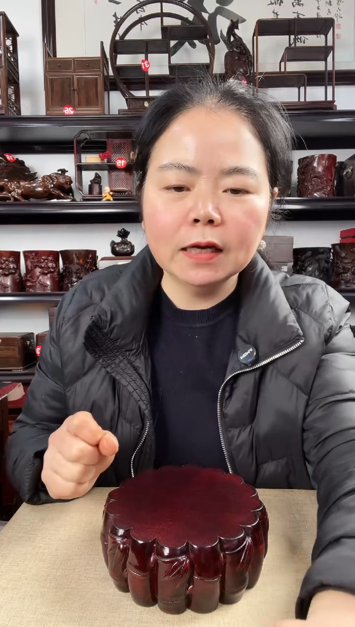 木638瑕疵老李红木工艺品