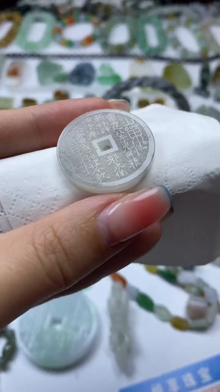 未镶嵌定制翡翠毛货定制不退不换