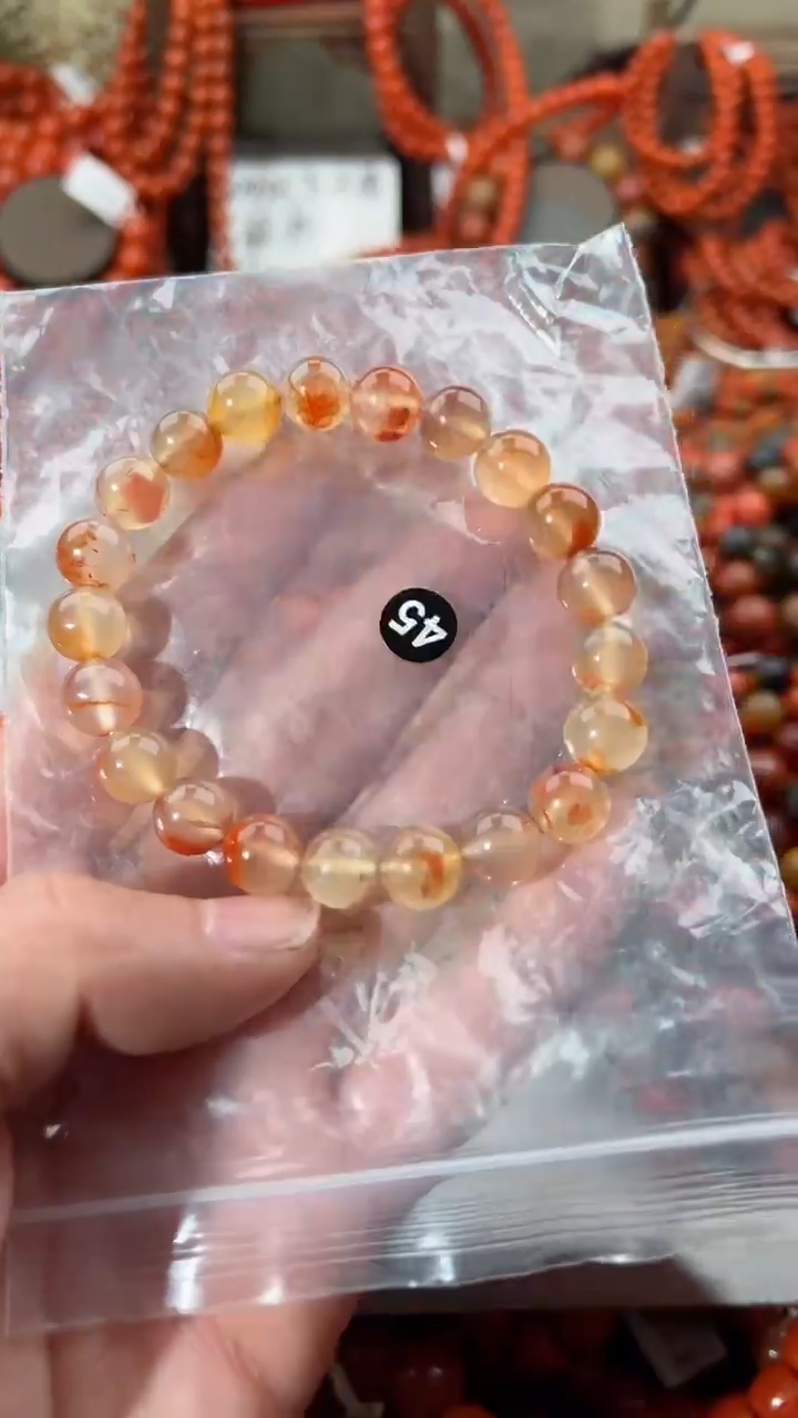 【闪购商品】南红玛瑙手串未镶嵌9