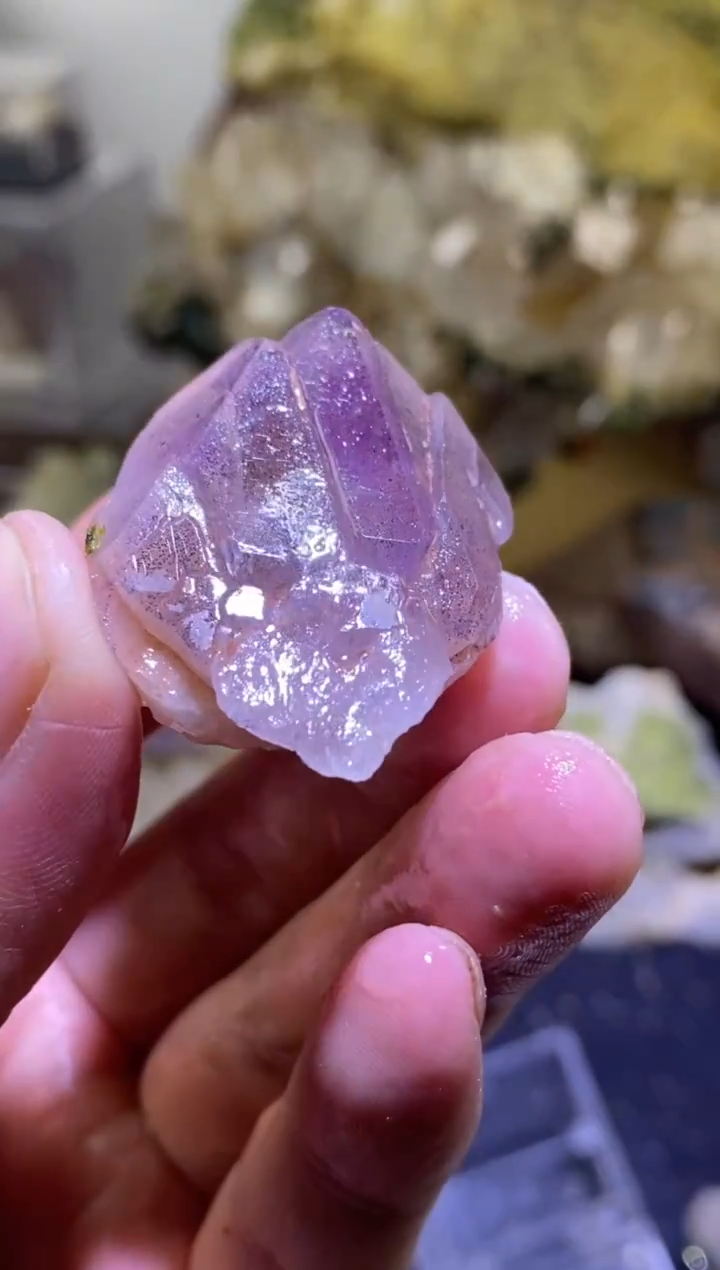 未镶嵌珠宝半成品水晶89号四川超七花园水晶原石