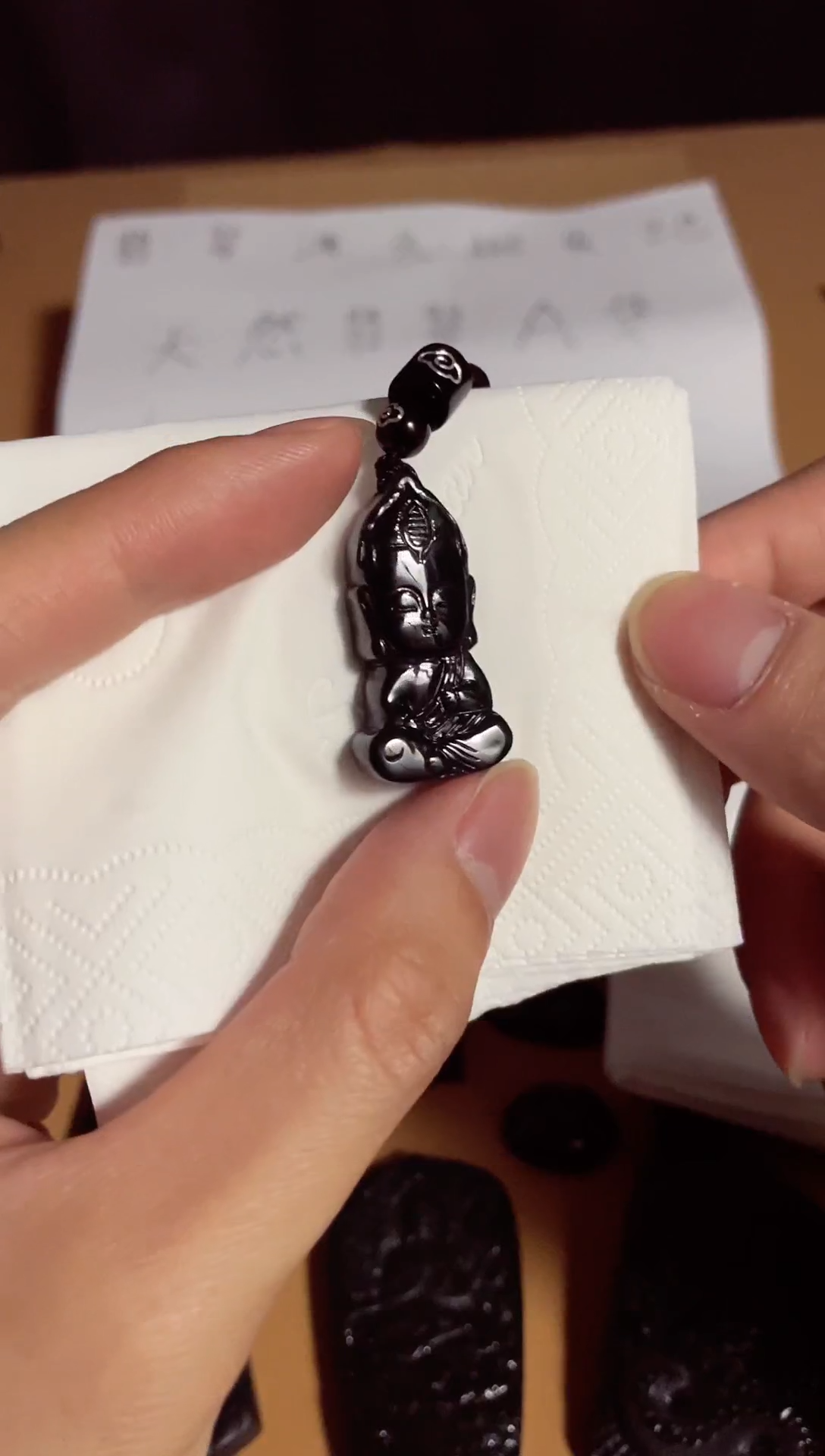 【闪购商品】翡翠颈饰未镶嵌天然翡翠a货墨翠