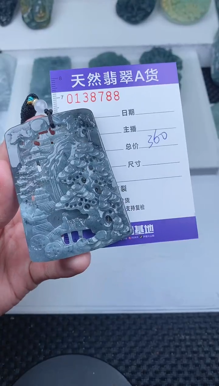 【闪购商品】翡翠颈饰未镶嵌       788