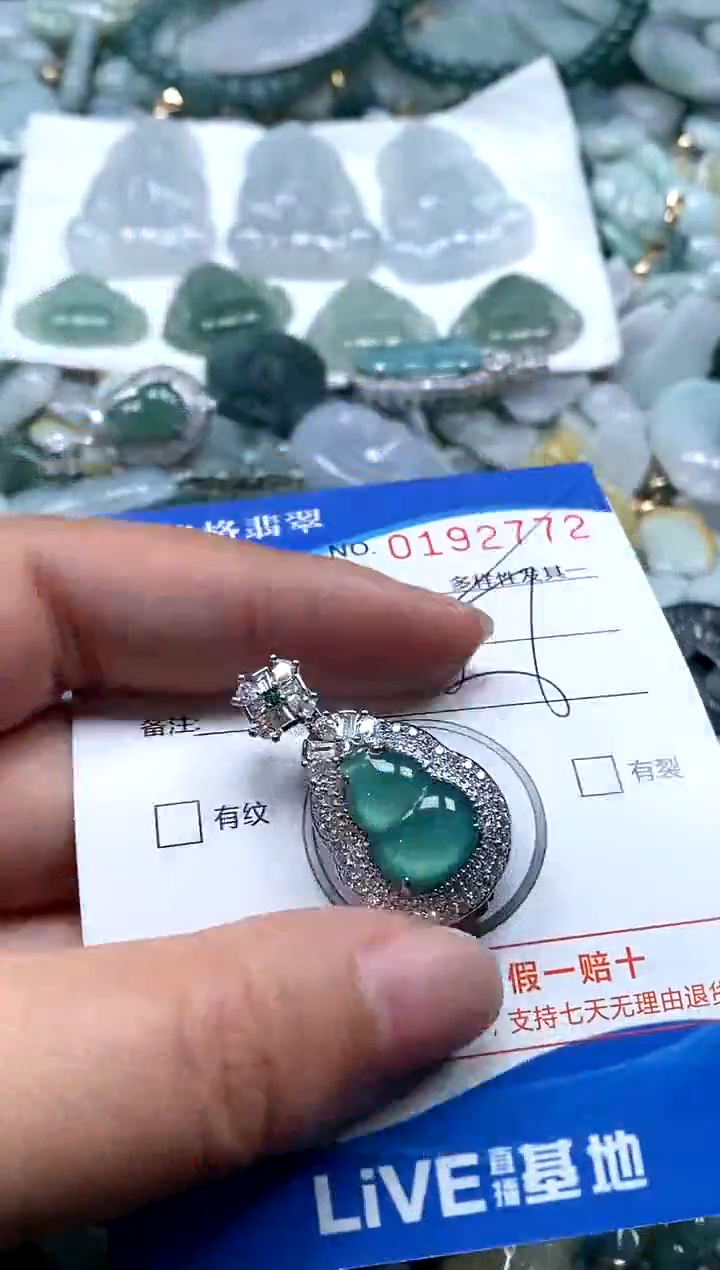 【闪购商品】翡翠颈饰未镶嵌闪购商品0192772