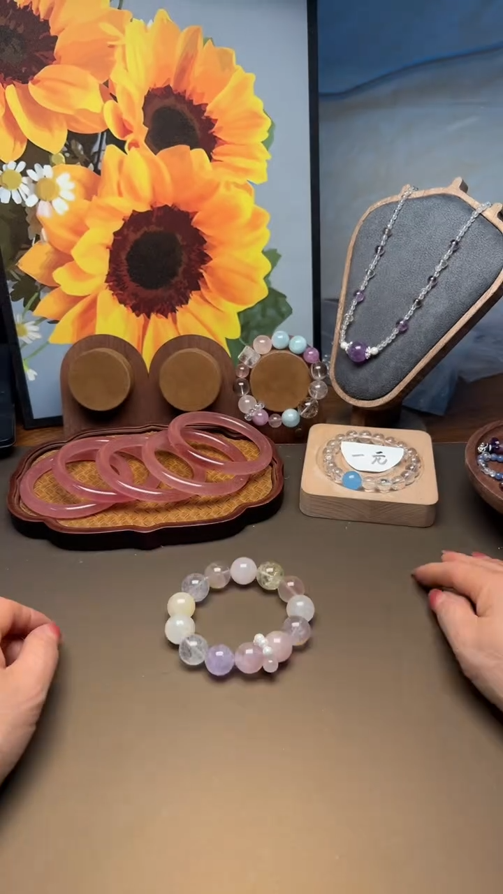 未镶嵌手串水晶1