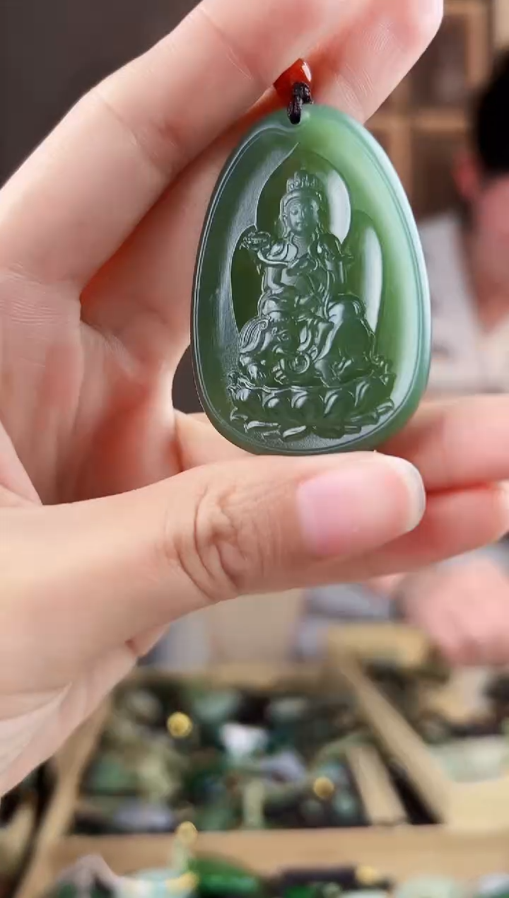 颈饰未镶嵌和田玉拍一发一，多样性发货