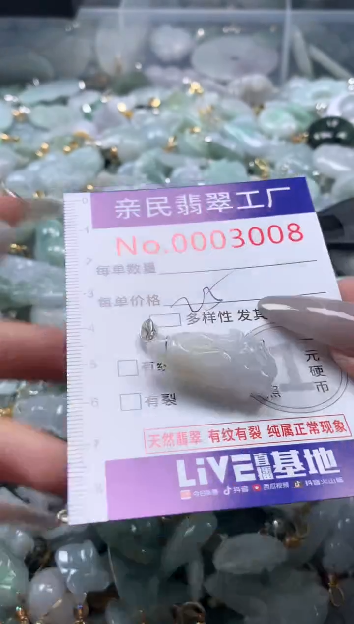 颈饰未镶嵌翡翠3008