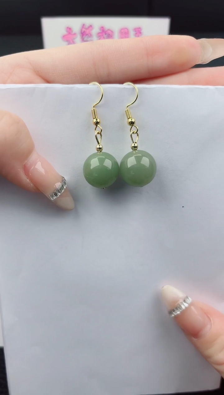 未镶嵌东陵石耳坠555嗨购微色差T