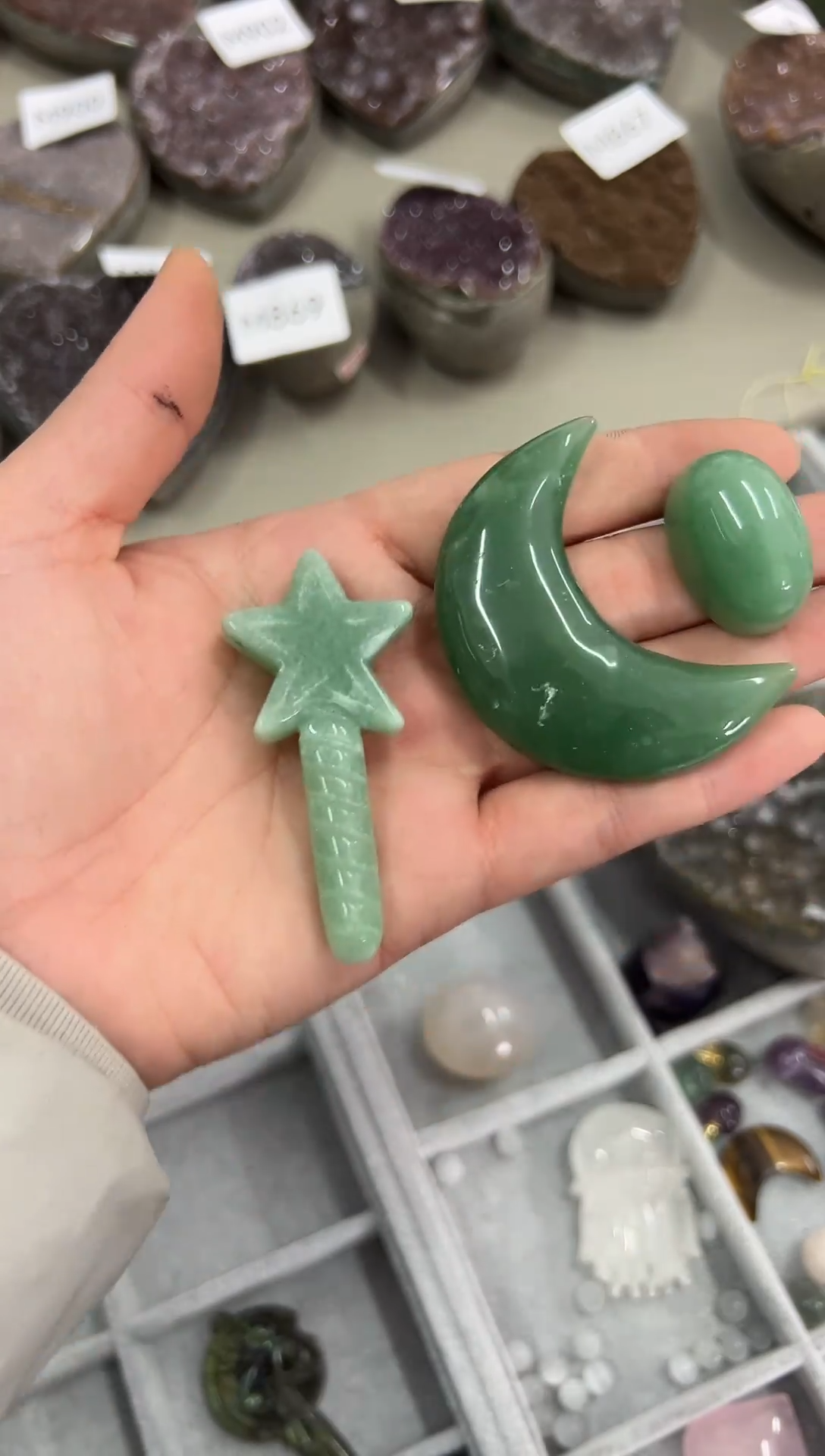 未镶嵌珠宝半成品水晶S250 拍一发三