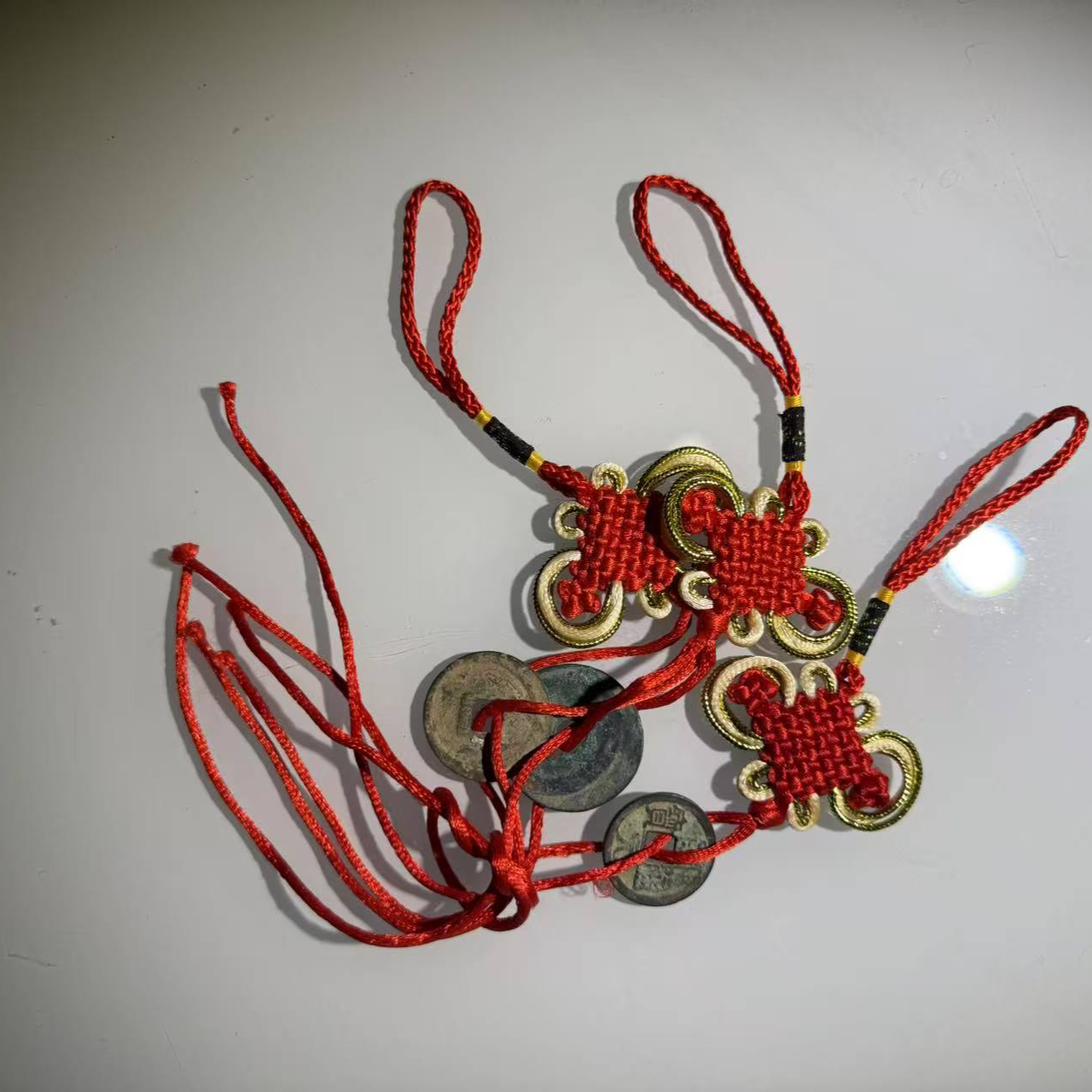 小郭小郭 手机挂件康熙乾隆嘉庆等各种铜钱挂件个性创意通用短款