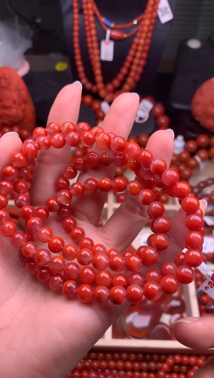 【闪购商品】南红玛瑙珠宝奇石未镶嵌7