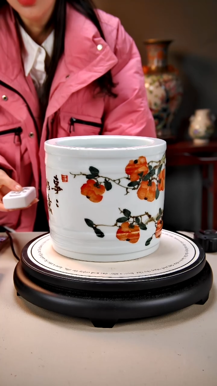 摆件陶景德镇手绘陶瓷24