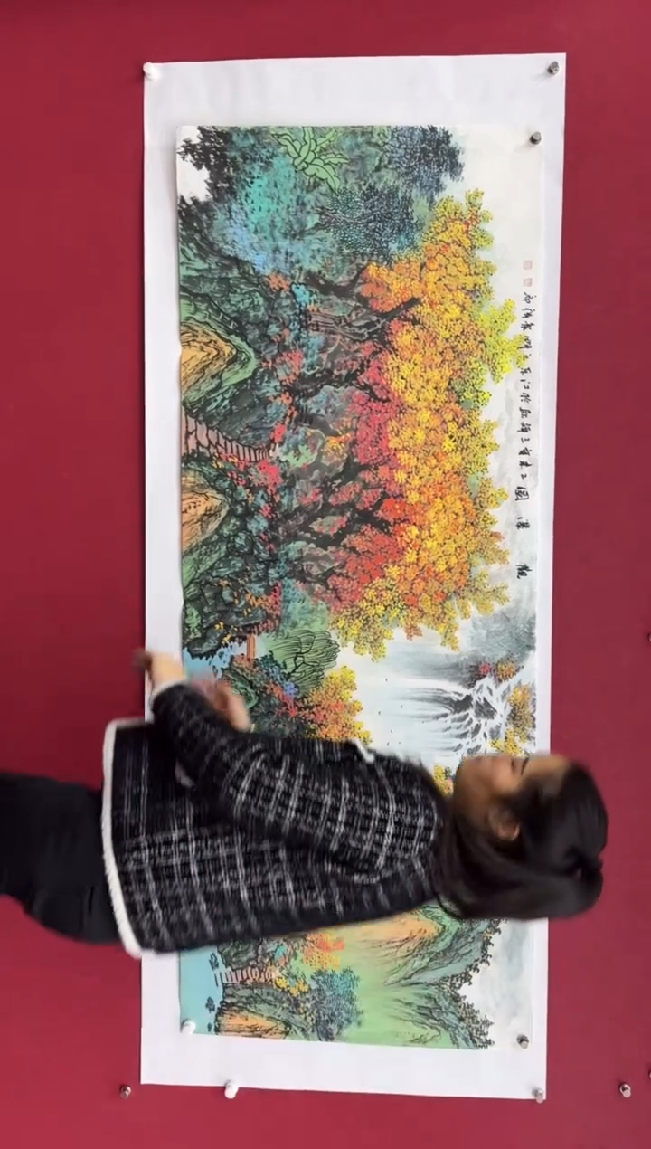【闪购商品】国画国画绘画花鸟山水