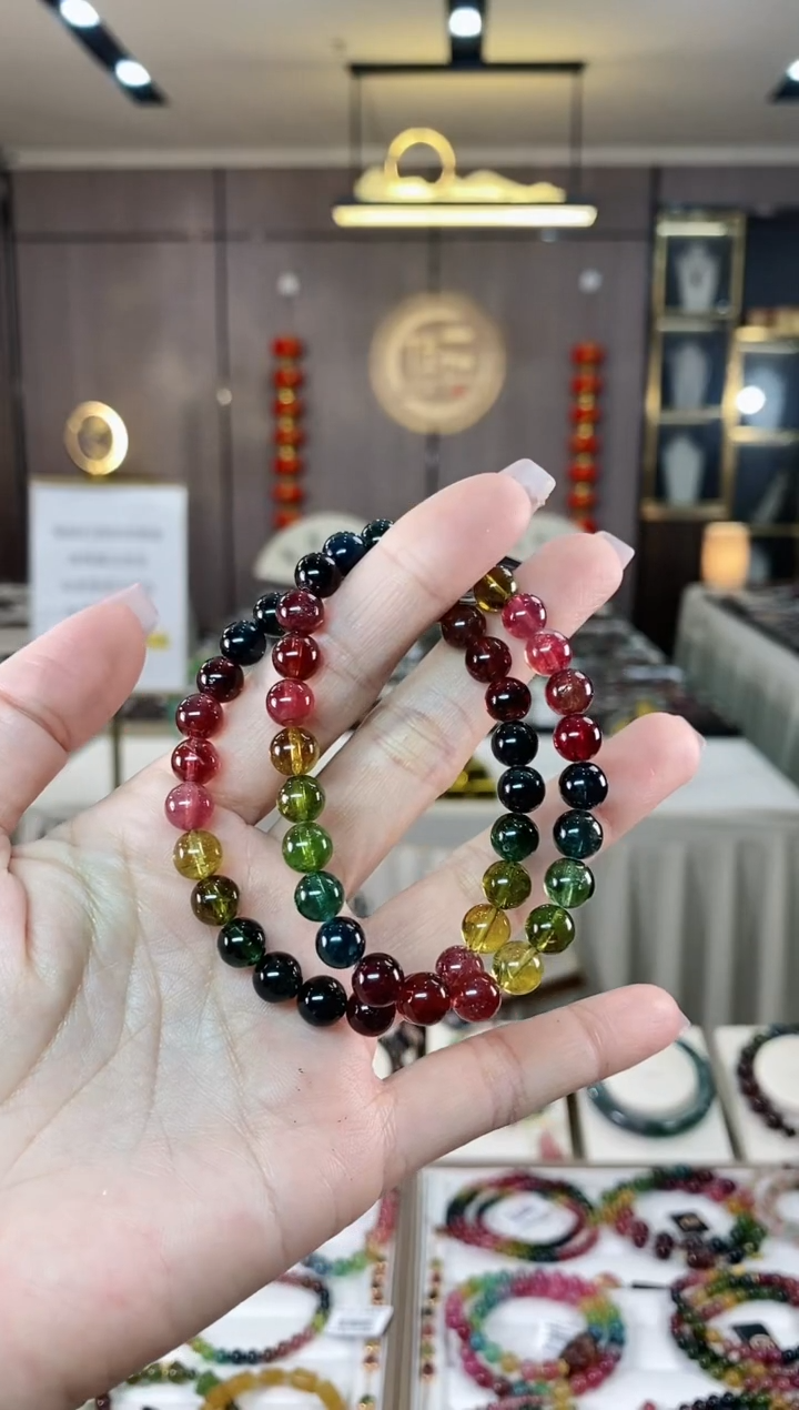 【闪购商品】碧玺单圈手串未镶嵌（多样性发一条）hon