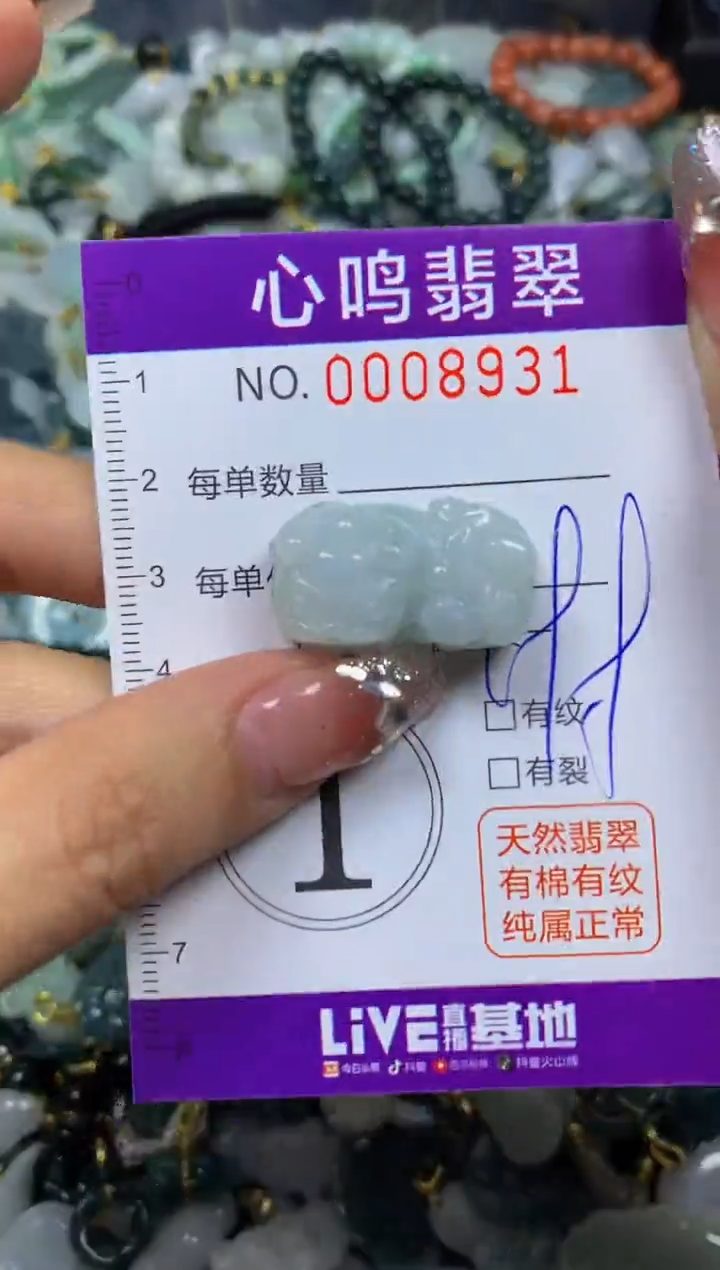 【闪购商品】翡翠颈饰未镶嵌闪购008931