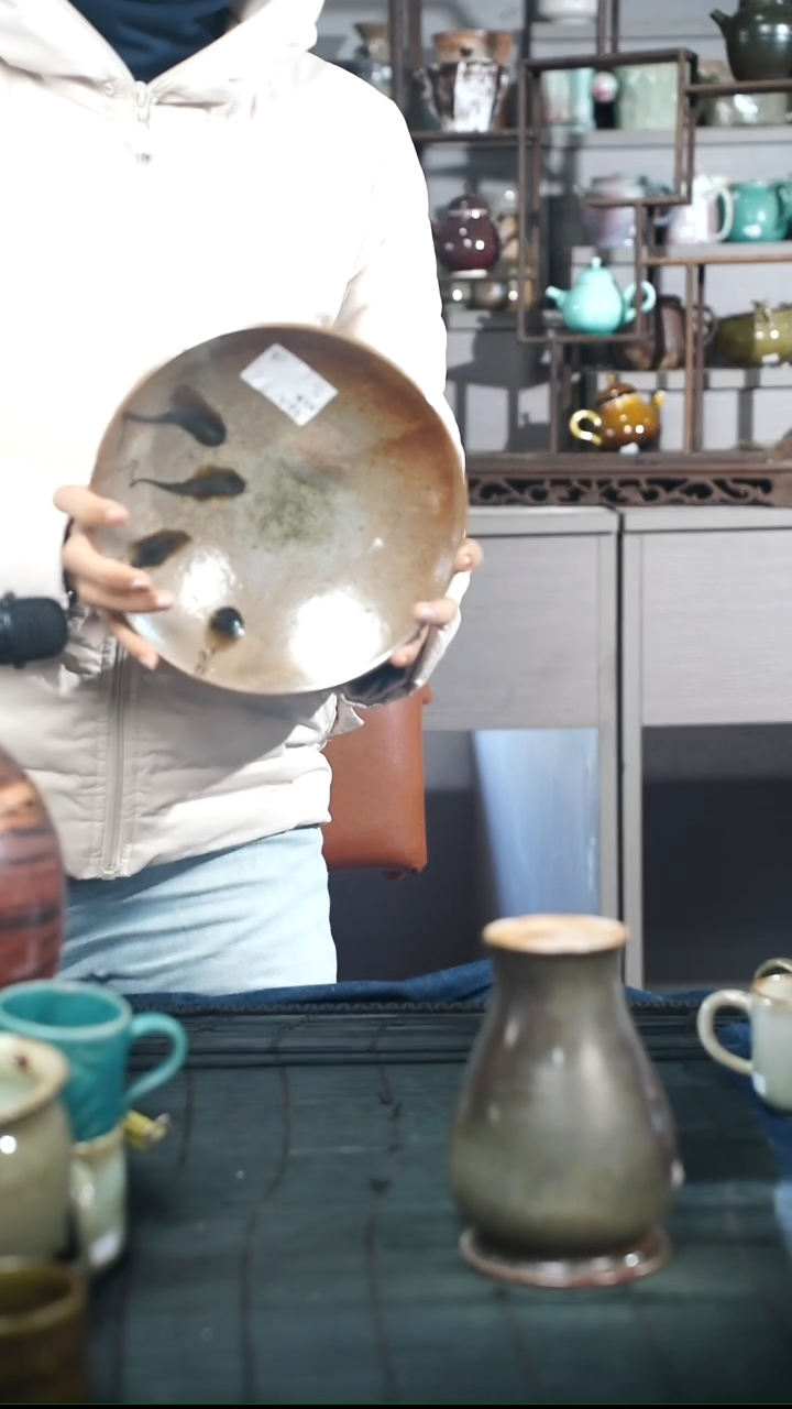 浪鬼柴烧日用陶系列?****?盘子