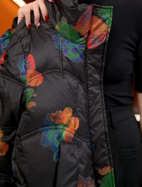 【甄选大朵鸭绒】2025杭州原版正品保暖气质修身羽绒服ZF-R053-amys