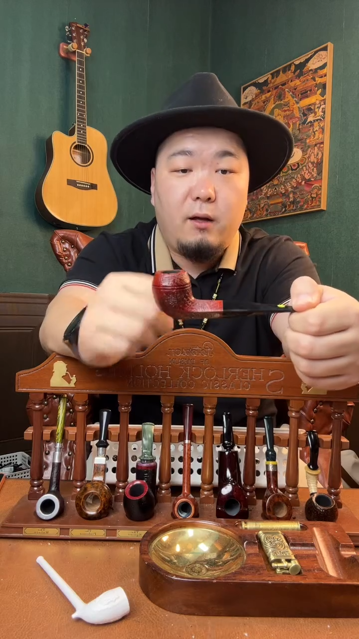 石楠木木雕款意大利进口石楠木烟斗