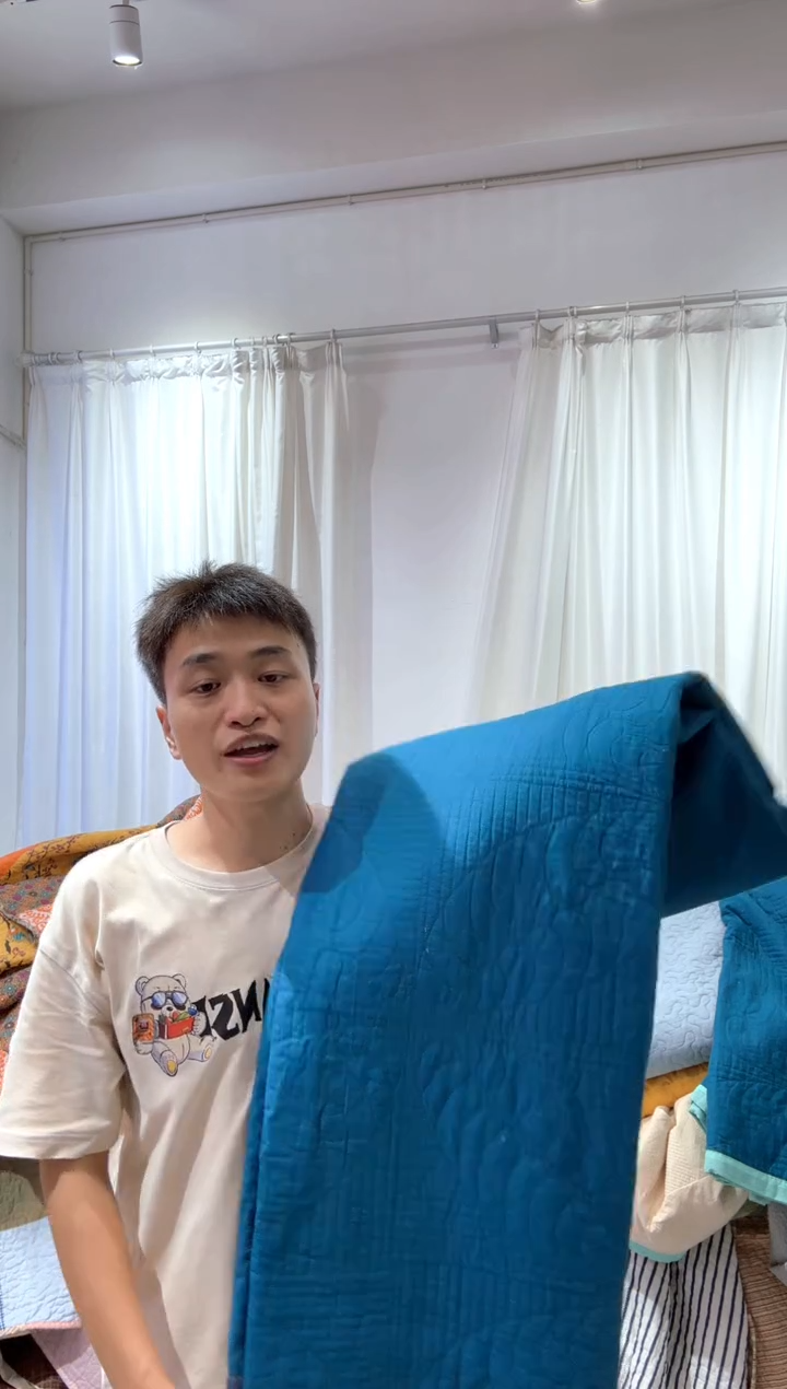 棉200*220纯棉床盖49号微瑕