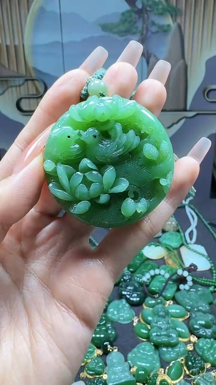 【闪购商品】和田玉挂件未镶嵌1