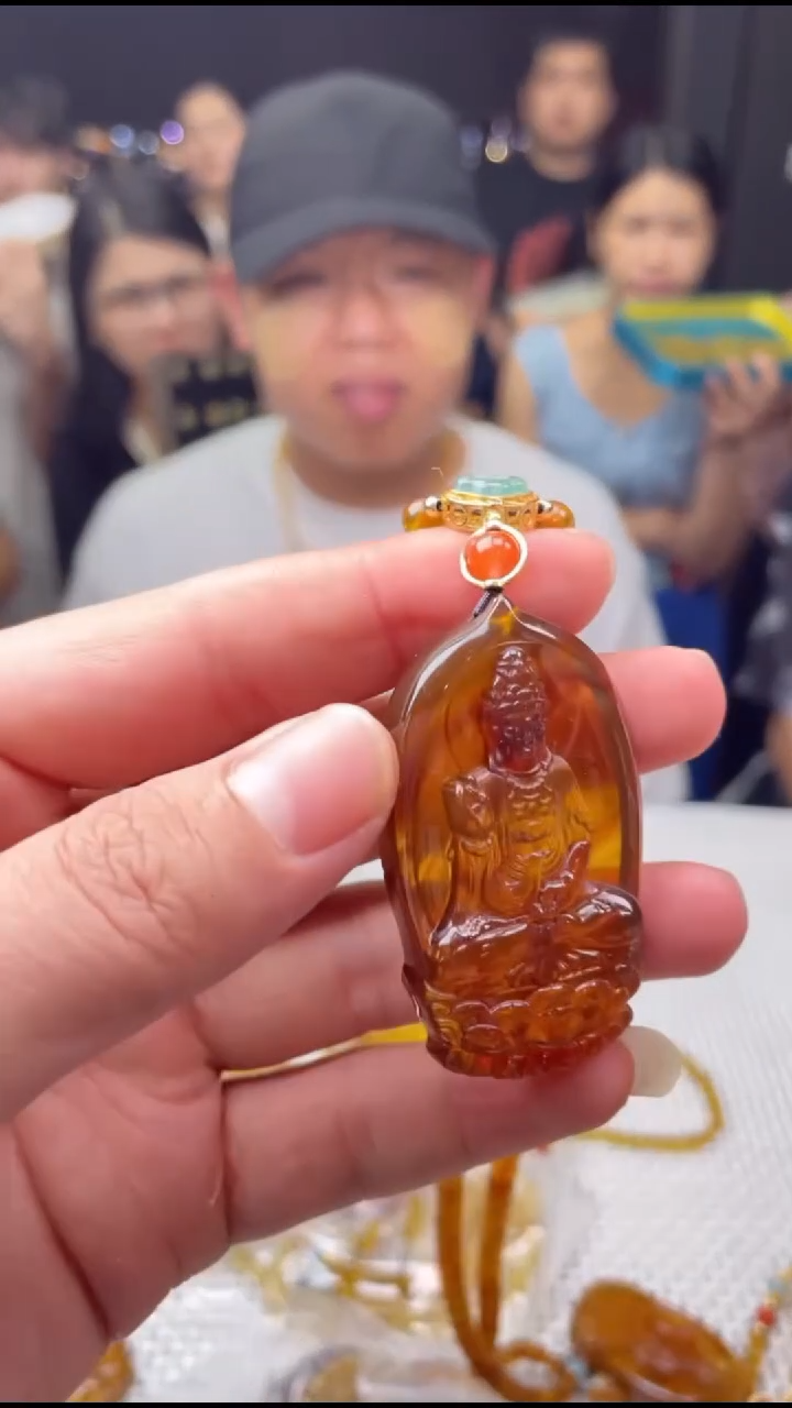 定制琥珀未镶嵌33823T14-3N15-多样性/发一件-D