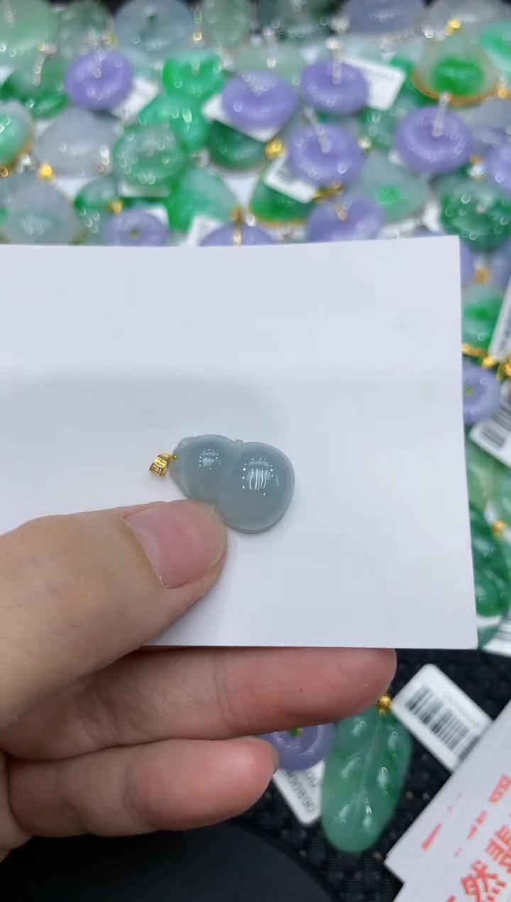 【闪购商品】翡翠颈饰18K金镶嵌111111111111