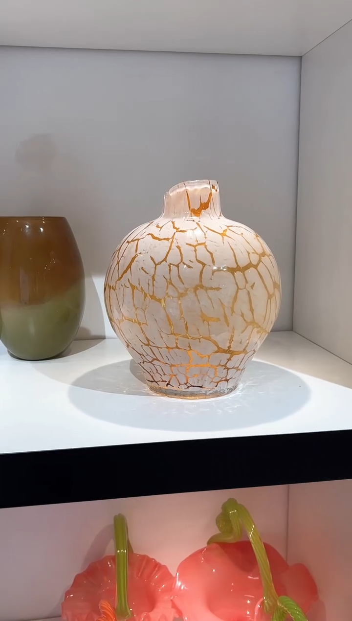 裂纹大肚花瓶 现货