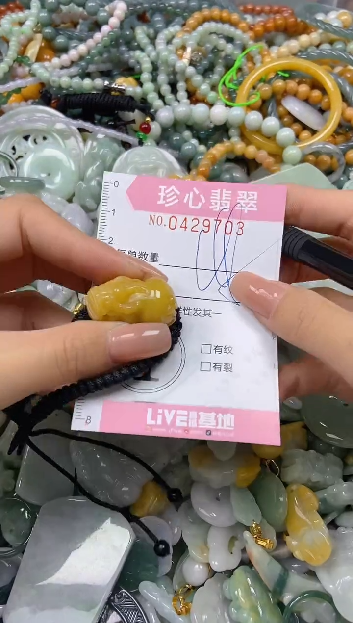 颈饰未镶嵌翡翠闪购0429703