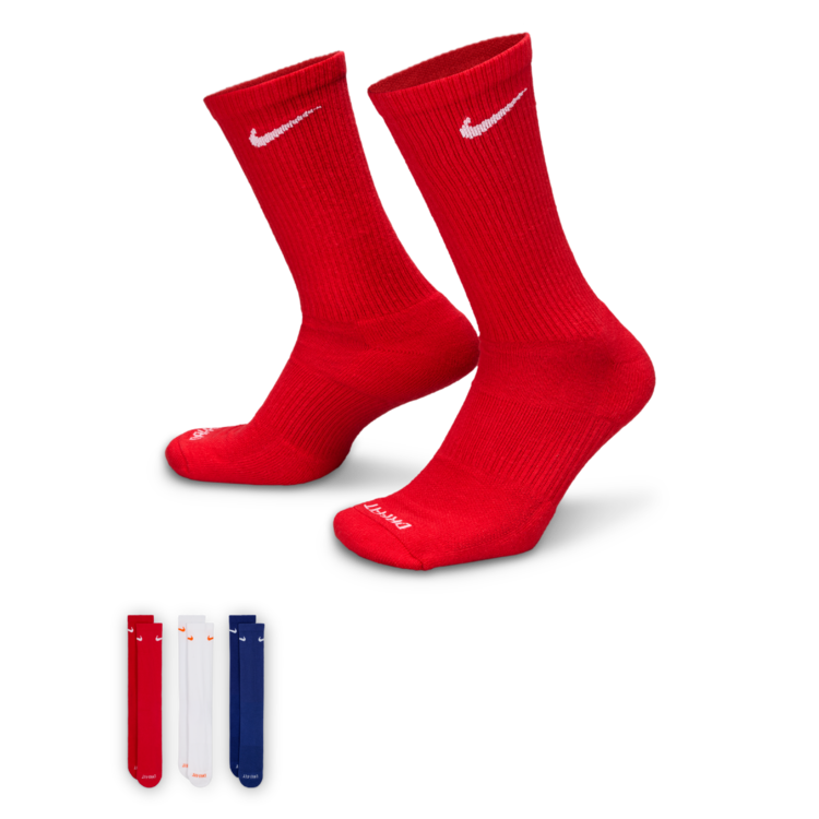 NIKE/耐克官方正品新年红运动休闲袜SX6888-996