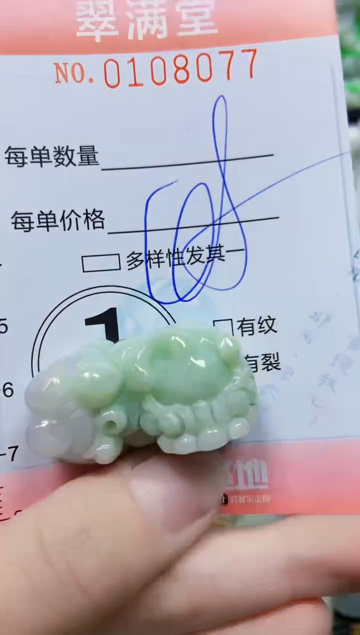 【闪购商品】翡翠颈饰未镶嵌闪购0108077