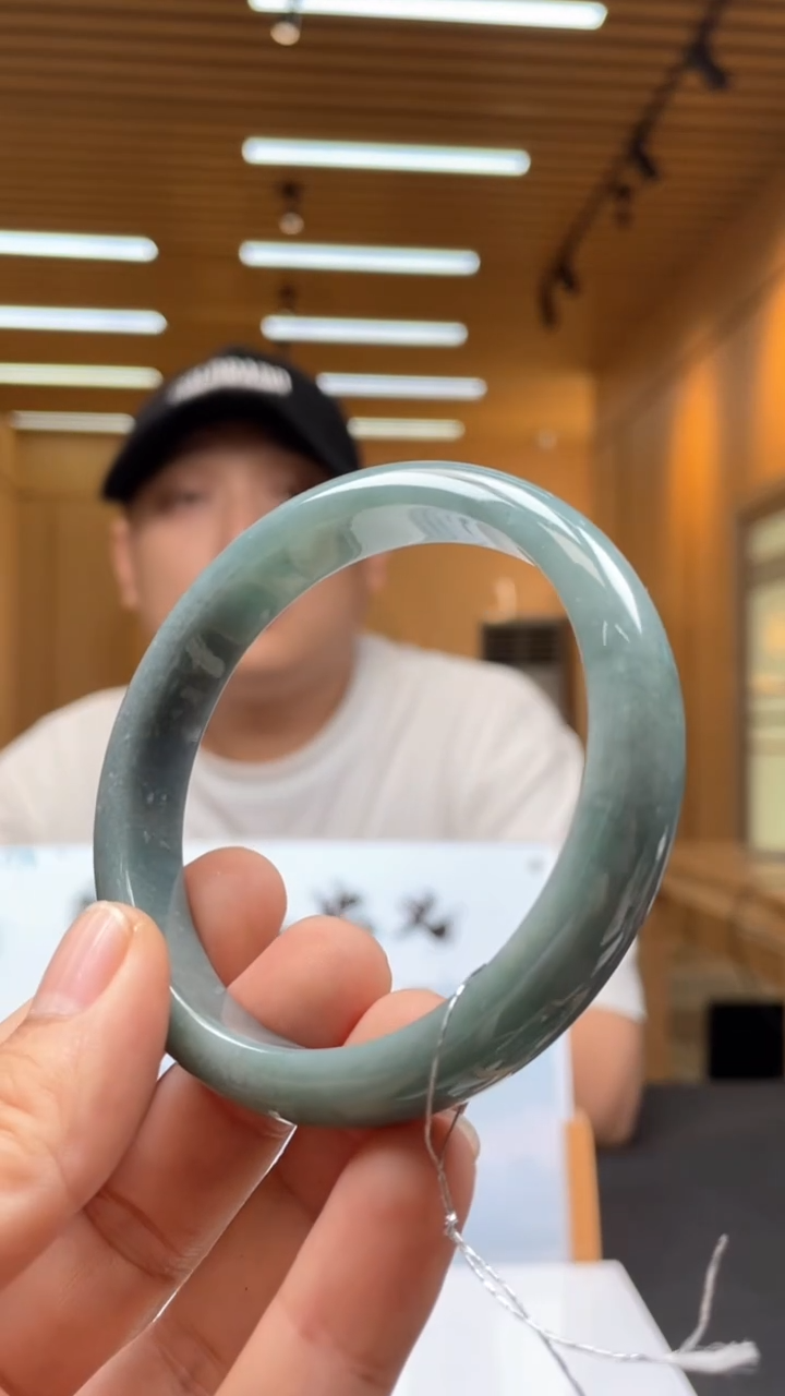 未镶嵌定制翡翠********55   圈口65
