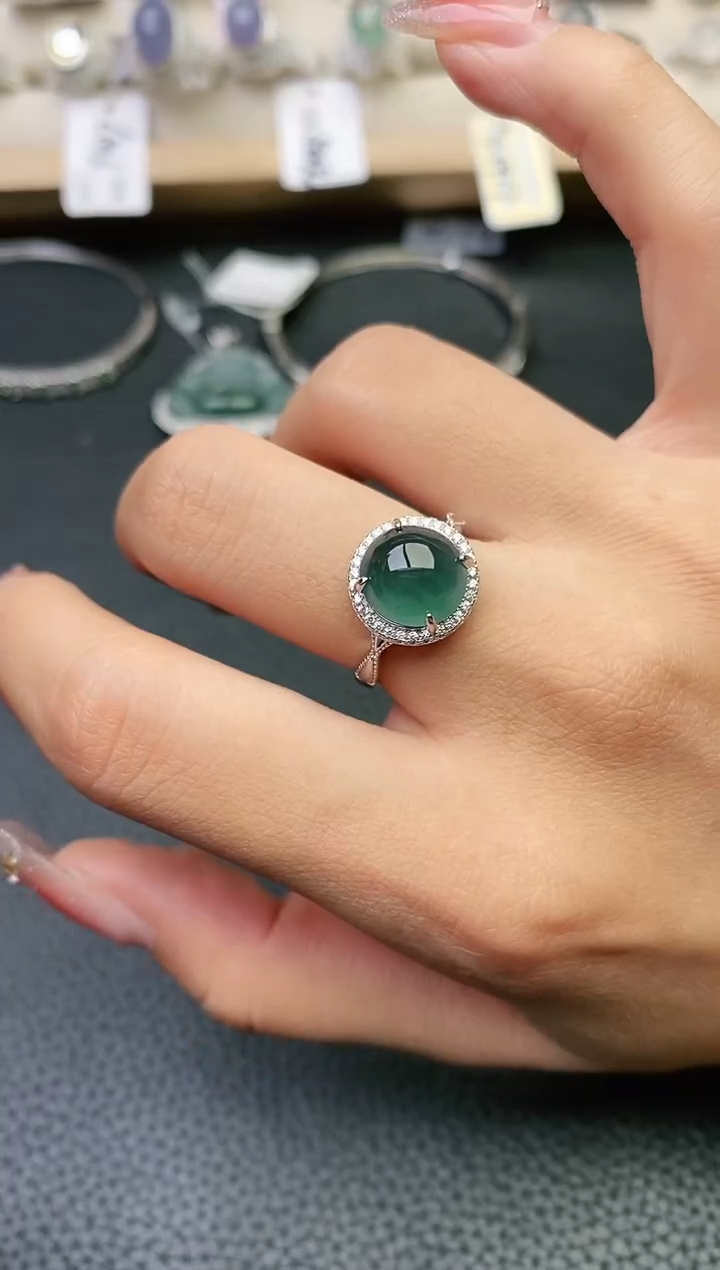 【闪购商品】翡翠戒指未镶嵌11111111