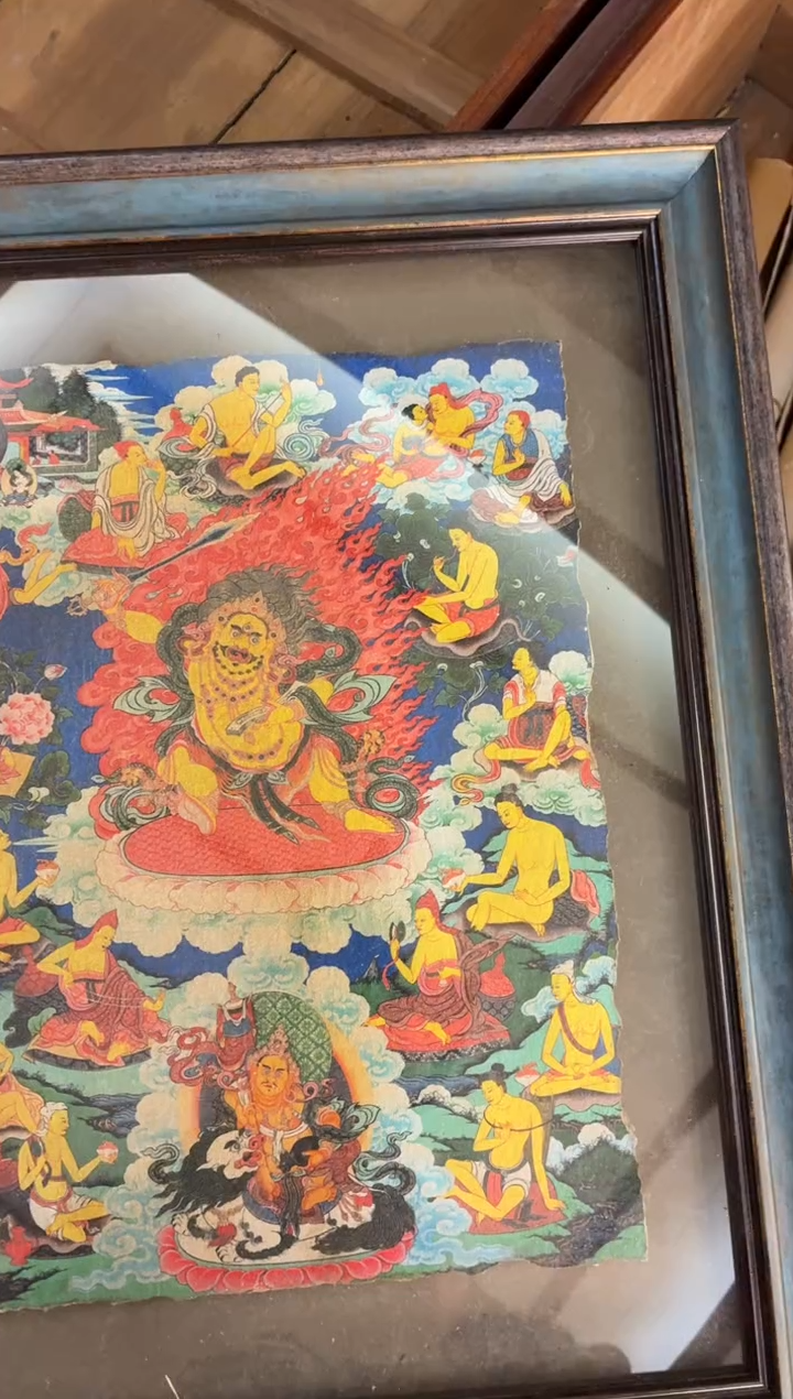 装裱画带框澄空梵像高端精选链接
