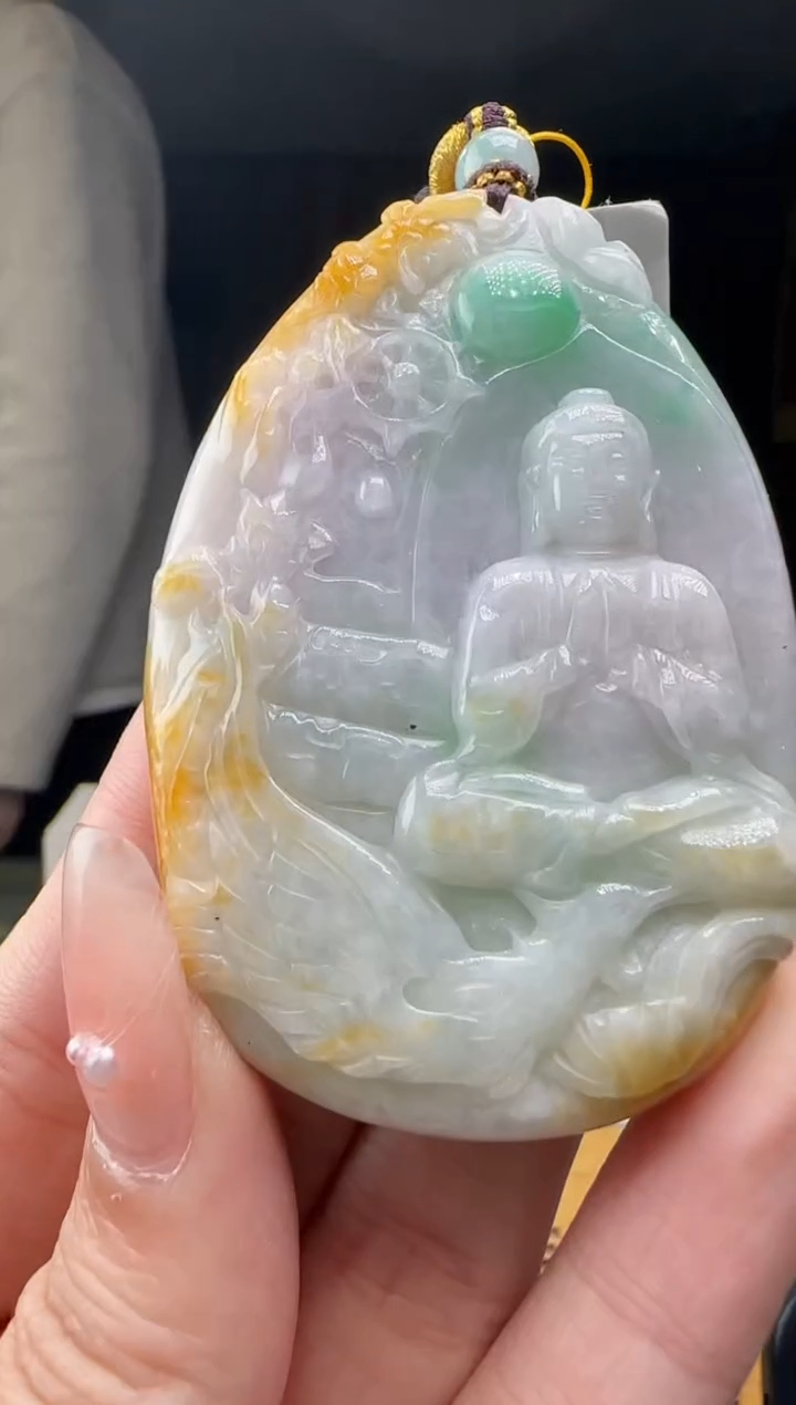 【闪购商品】翡翠吊坠(不含链)未镶嵌MM@@960Q3J04104