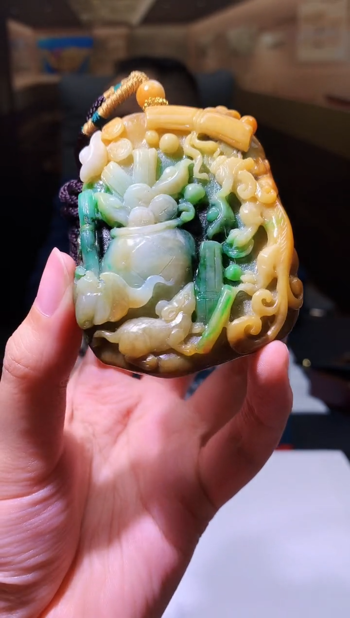 颈饰未镶嵌翡翠M-@@HZZC120475