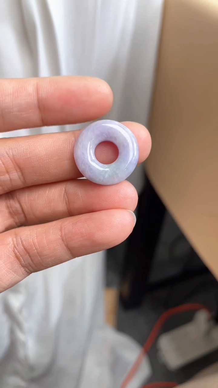 【闪购商品】翡翠颈饰未镶嵌甜甜圈