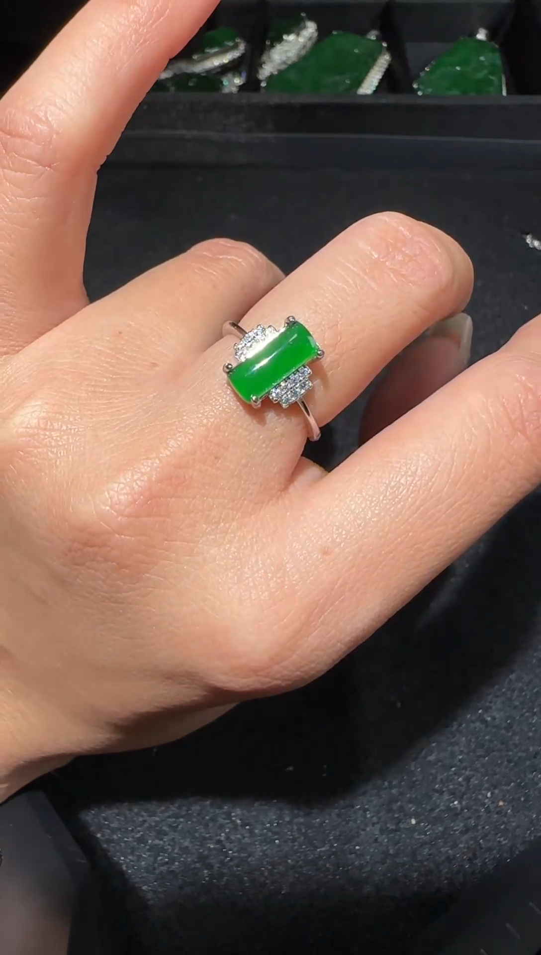 【闪购商品】翡翠戒指未镶嵌多样性发货拍一发一